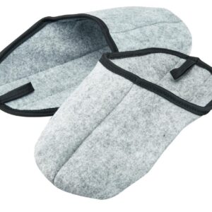 Filz-Überschuh Ludwig, Gr.2XL (47-50)graumeliert