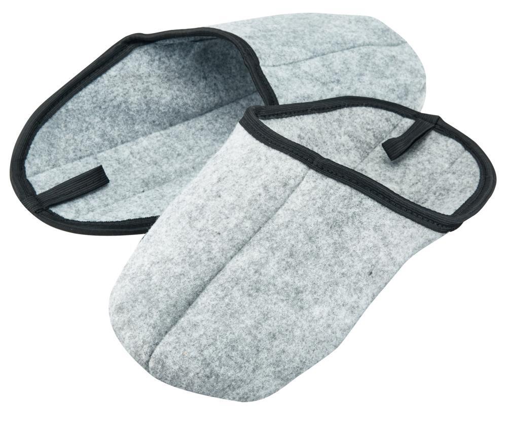 Filz-Überschuh Ludwig, Gr.2XL (47-50)graumeliert 1 Filz-Überschuh Ludwig, Gr.2XL (47-50)graumeliert