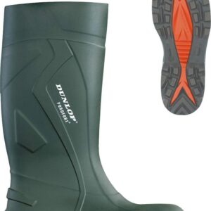 Stiefel Dunlop Purofort+,S5CI SRC, Gr.39, grün