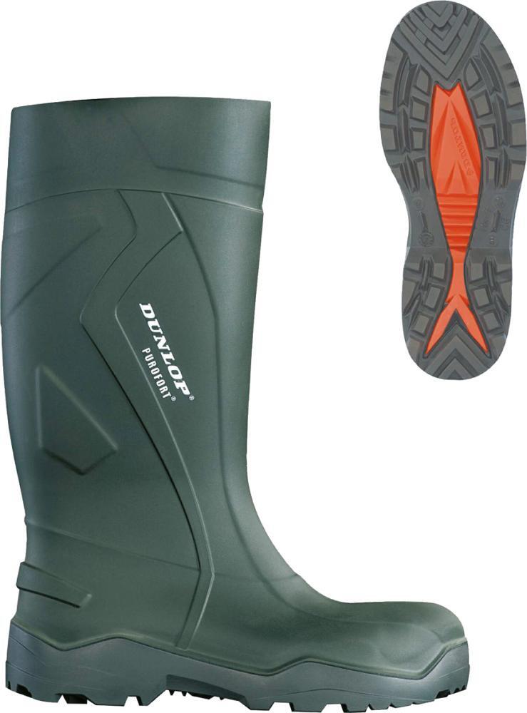 Stiefel Dunlop Purofort+,S5CI SRC, Gr.42, grün 1 Stiefel Dunlop Purofort+,S5CI SRC, Gr.42, grün