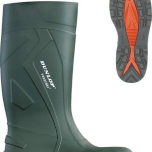 Stiefel Dunlop Purofort+,S5CI SRC, Gr.43, grün