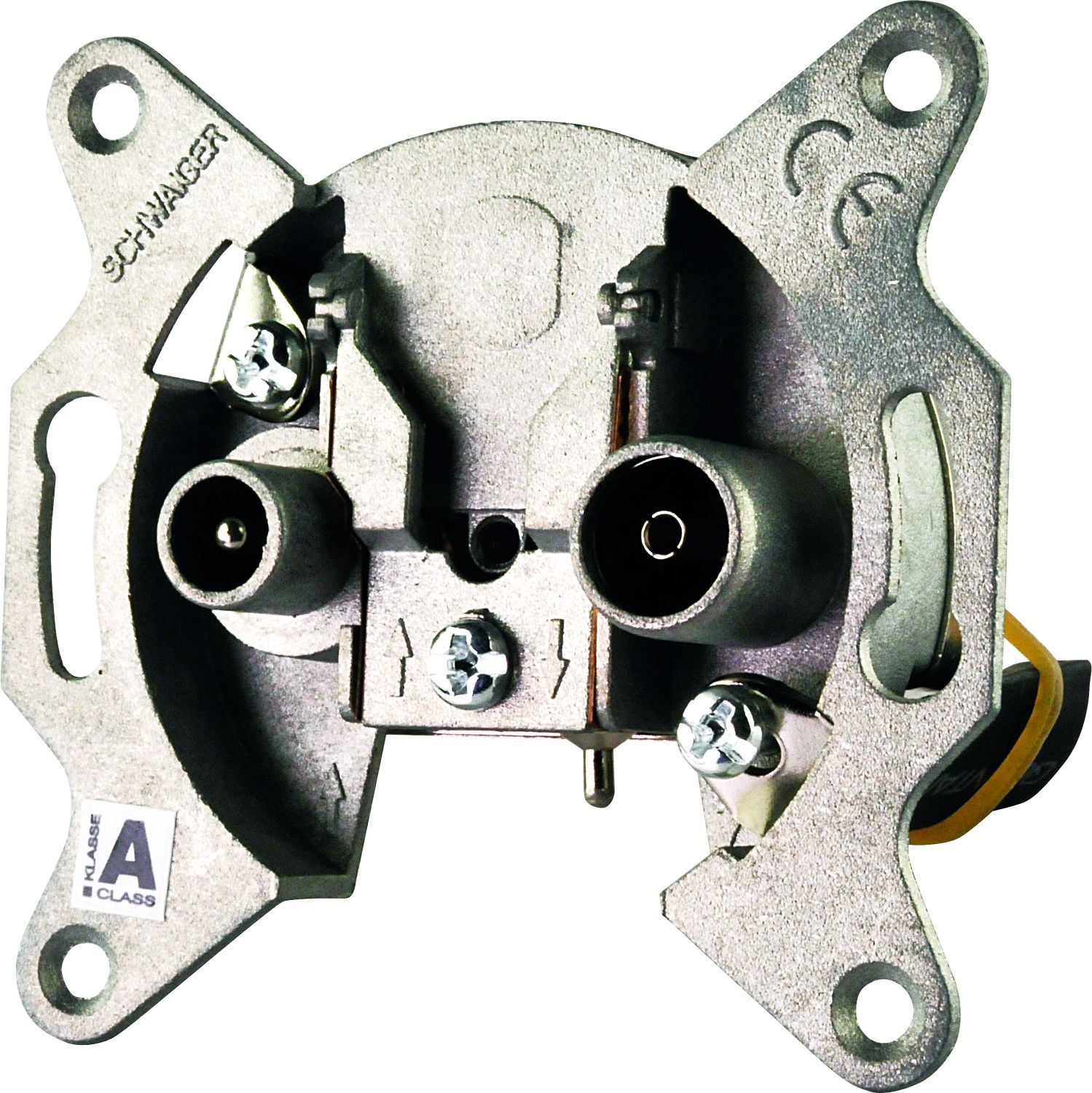 Schwaiger Antennen-Durchgangs-/Enddose 1 Schwaiger Antennen-Durchgangs-/Enddose