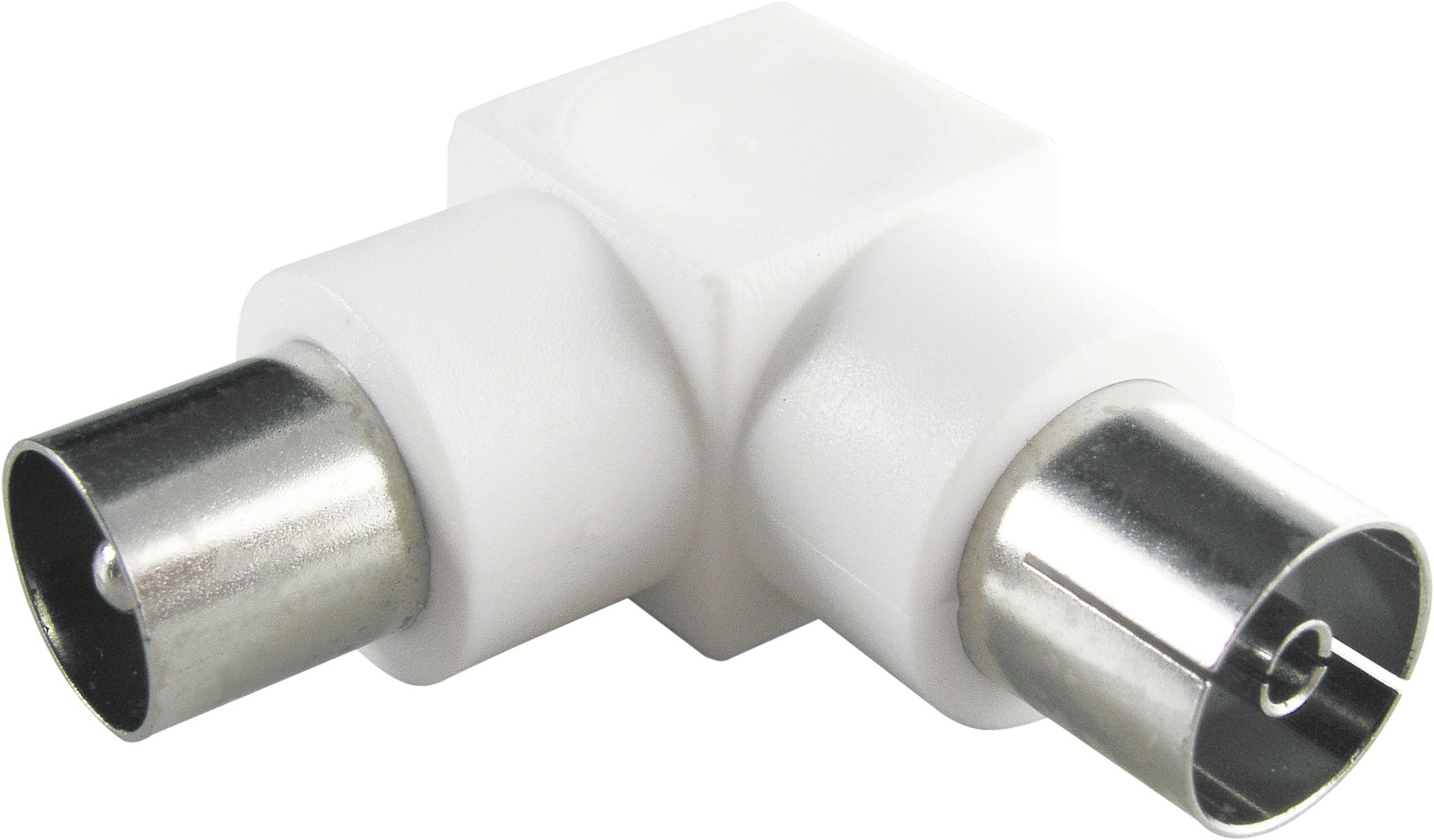 Schwaiger Winkeladapter für Koax 90 Grad 1 Schwaiger Winkeladapter für Koax 90 Grad