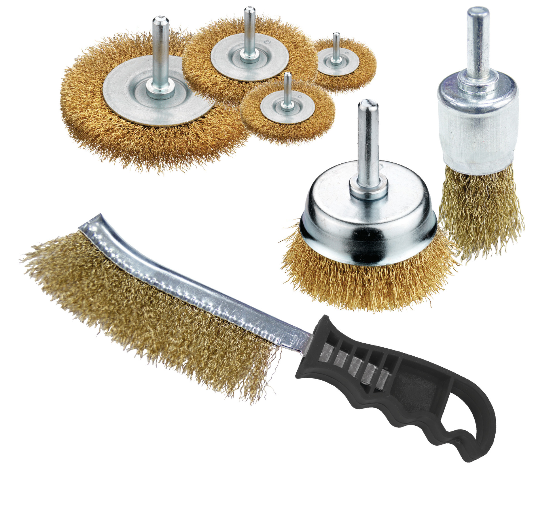 Stahlbürstenset 1 Stahlbürstenset