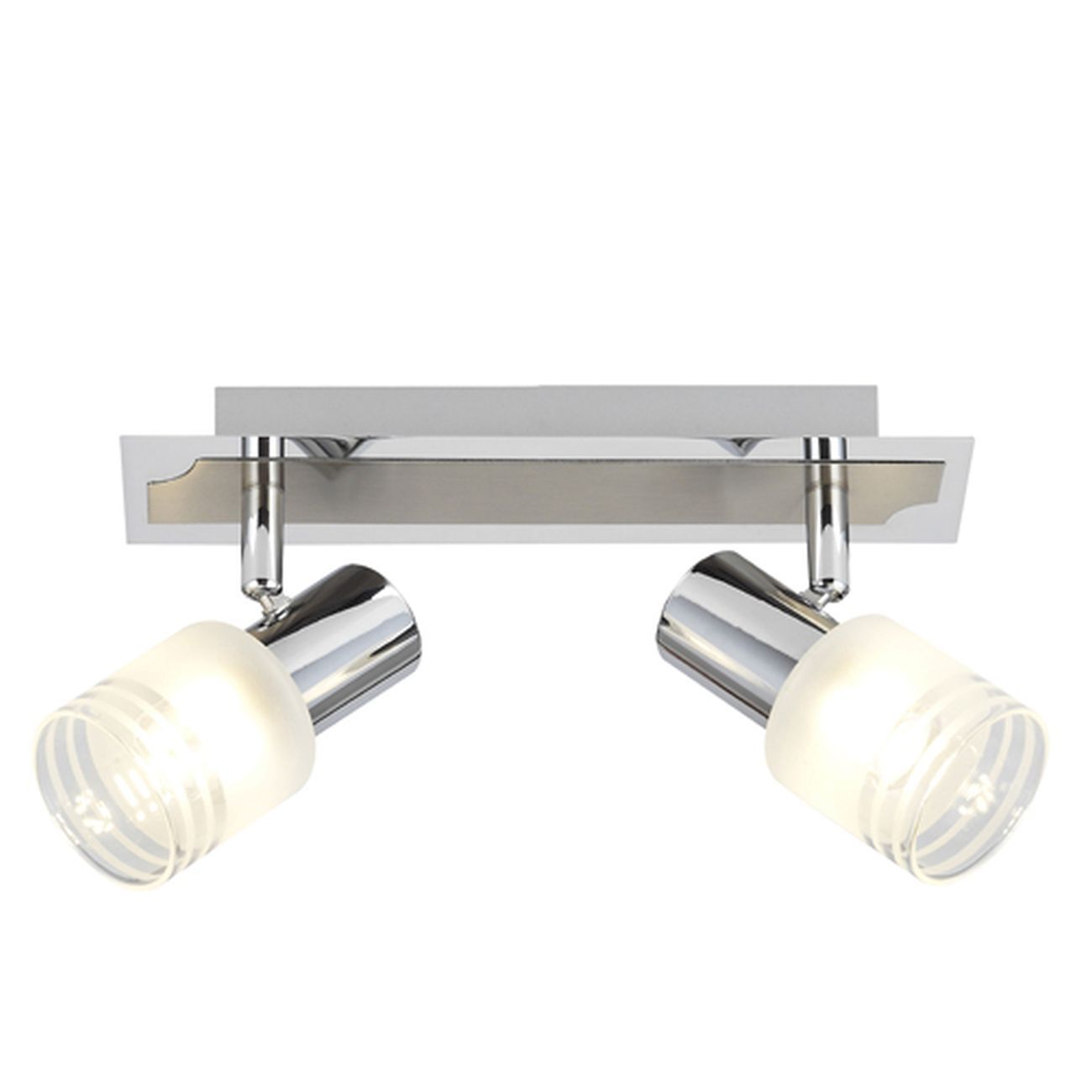 Lea Deckenleuchte Led Eisen-Chrom 1 Lea Deckenleuchte Led Eisen-Chrom