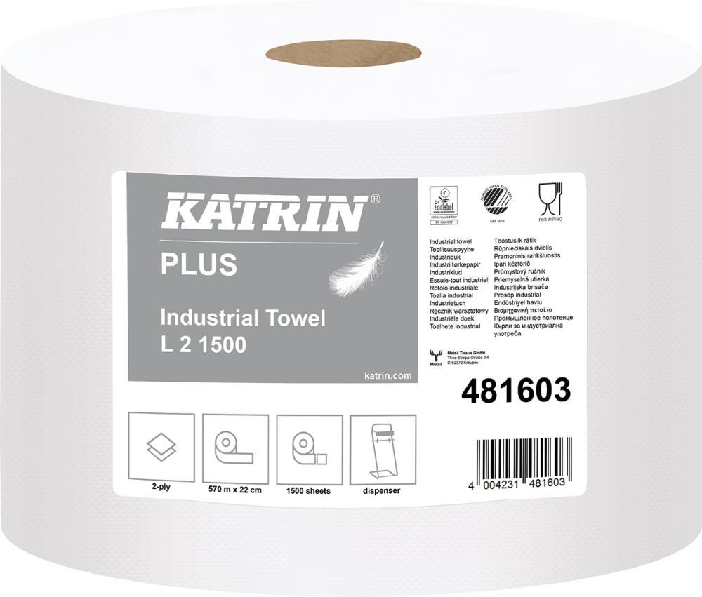 Putzpapier weiss 2lagig 22x38cm 1500Blatt KATRIN 1 Putzpapier weiss 2lagig 22x38cm 1500Blatt KATRIN
