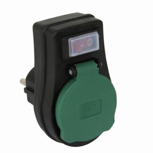 Adapter mit Schalter für Außen