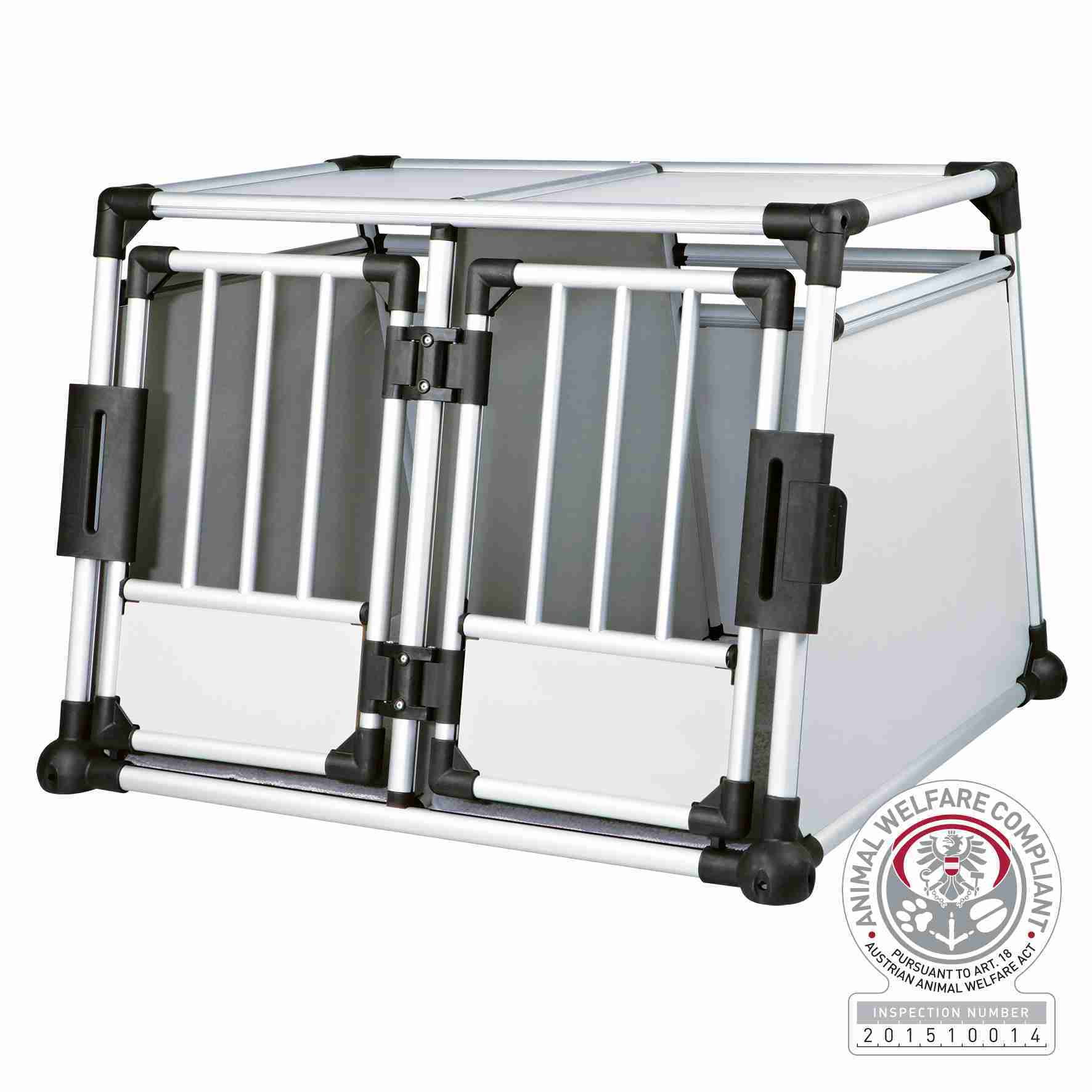 Doppel-Transportbox, Aluminium 1 Doppel-Transportbox, Aluminium