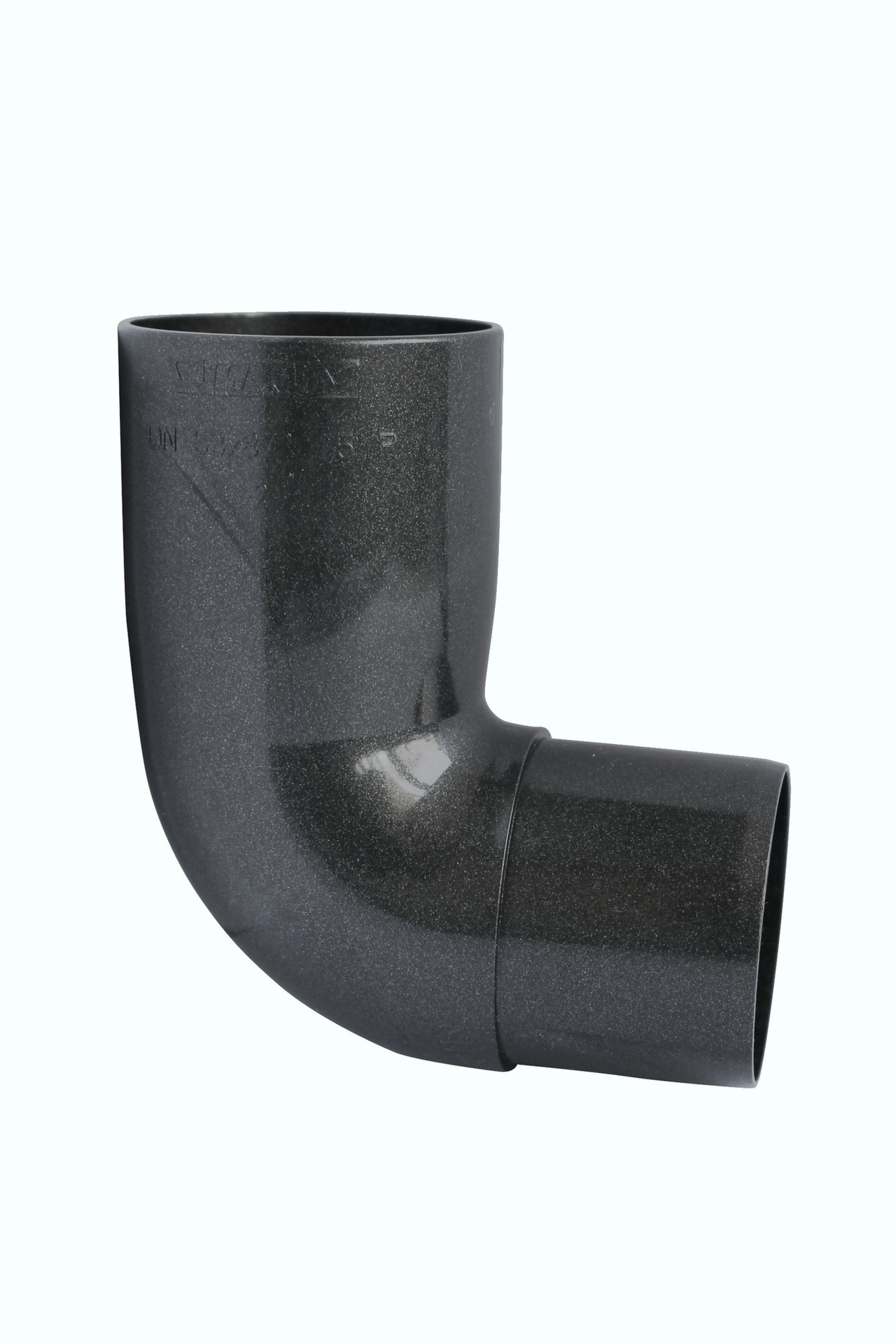 Rohrbogen, anthrazit-metallic 1 Rohrbogen, anthrazit-metallic