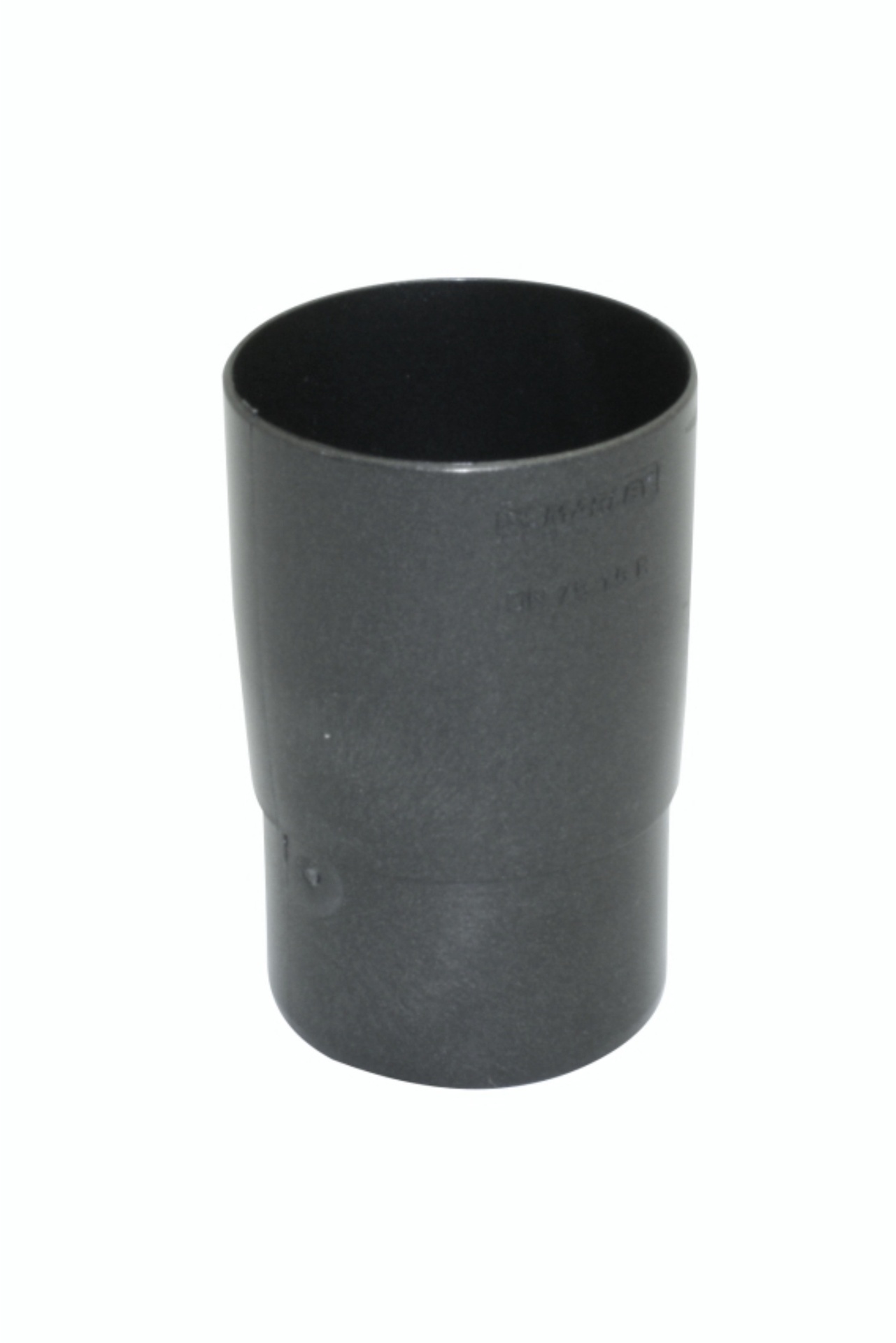 Rohrmuffe, anthrazit-metallic 1 Rohrmuffe, anthrazit-metallic