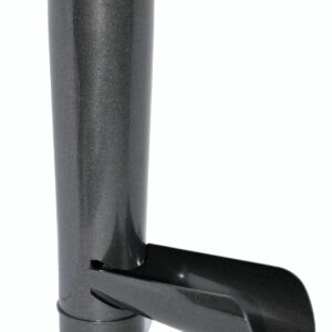 Wasserablaufklappe, anthrazit-metallic