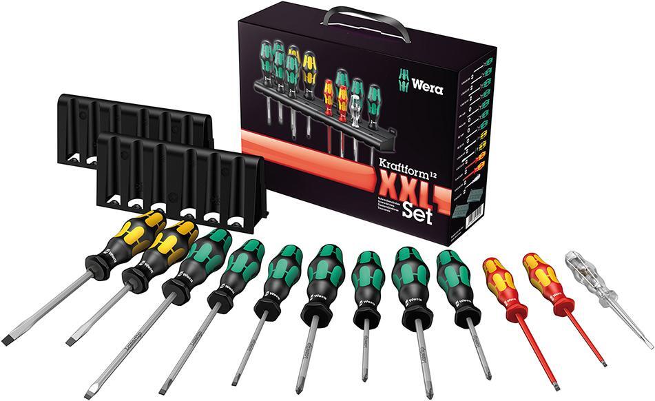 Schraubendreher-Set Kraftform XXL 12-teilig 1 Schraubendreher-Set Kraftform XXL 12-teilig