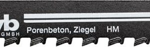 2 Säbel-Sägeblätter für Gasbeton