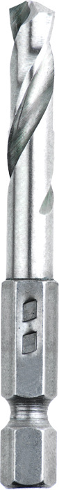 HSS-Bohrer 1/4 Zoll 6-kant 1 HSS-Bohrer 1/4 Zoll 6-kant