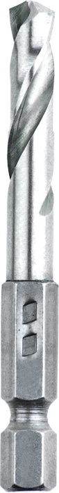 HSS-Bohrer 1/4 Zoll 6-kant 1 HSS-Bohrer 1/4 Zoll 6-kant