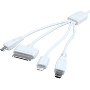 Universal USB Ladekabel mit 4 Adaptern