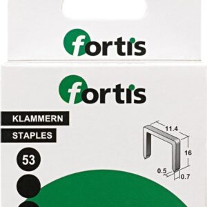 Feindrahtklammer 10mm a2000Stk. FORTIS