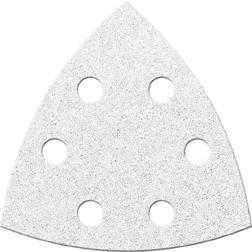 Klettschleifbl.3eck 6 St.94mm K120,weiss 6L.FORTIS