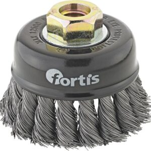 Topfzopfbürste Stahldraht100x0,5 mm FORTIS