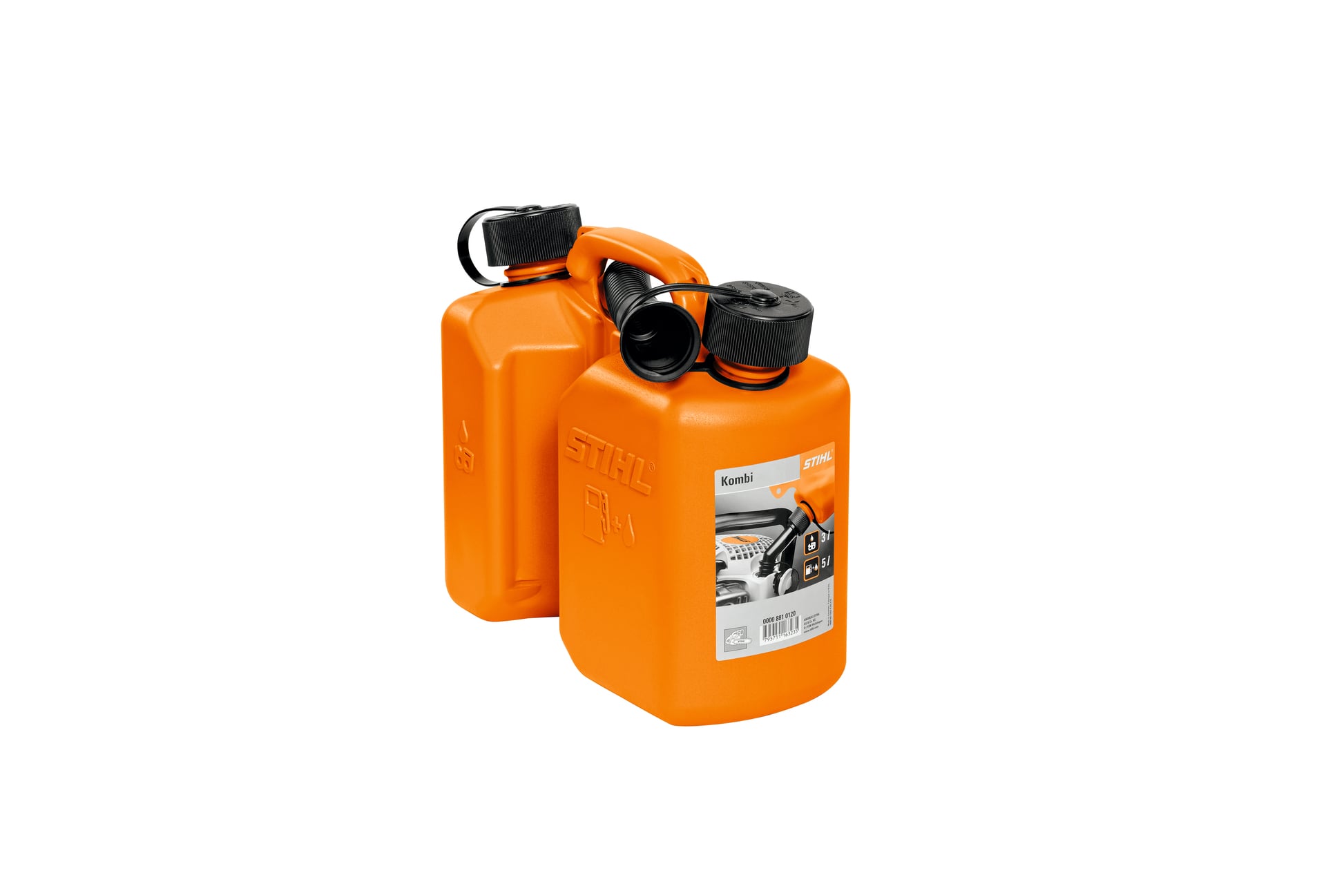 Kombi-Kanister, orange, 3l/1,5l 1 Kombi-Kanister, orange, 3l/1,5l