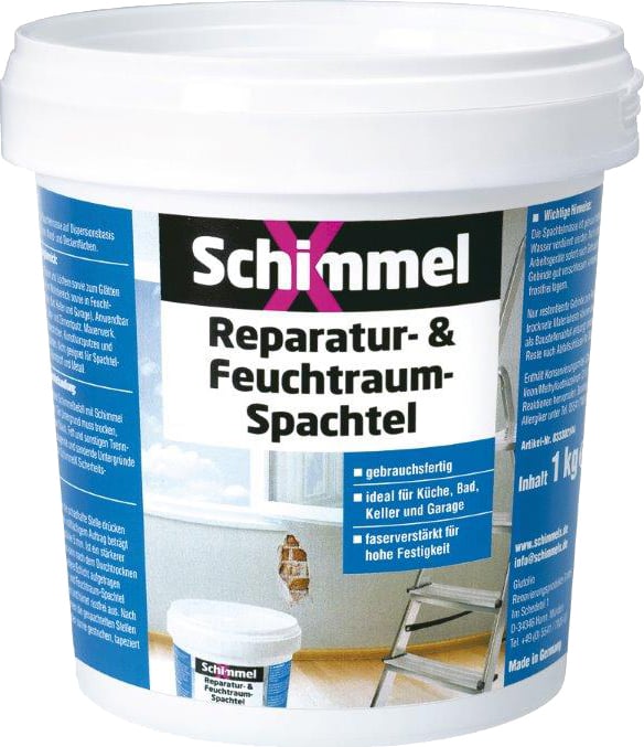 SchimmelX Reparatur-und Feuchtraum-Spachtel 1 SchimmelX Reparatur-und Feuchtraum-Spachtel