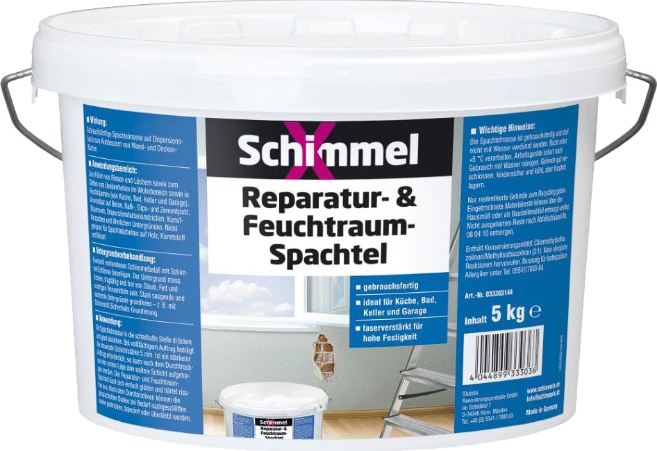 SchimmelX Reparatur-und Feuchtraum-Spachtel 1 SchimmelX Reparatur-und Feuchtraum-Spachtel