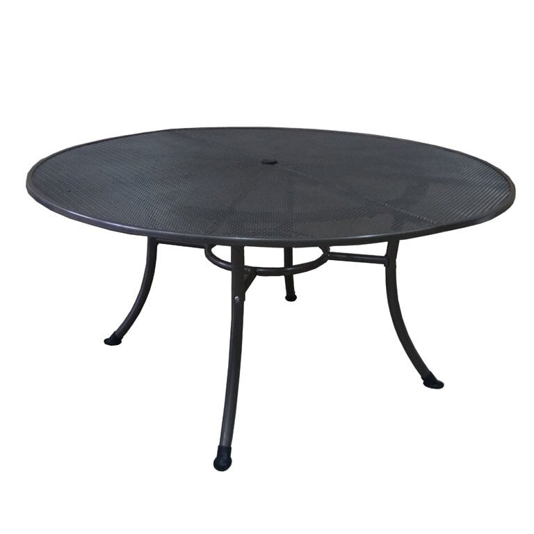 Tisch RIVO aus Streckmetall, Ø150cm 1 Tisch RIVO aus Streckmetall, Ø150cm