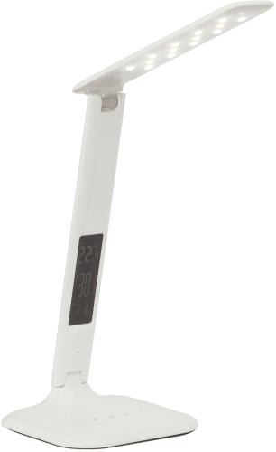 Glenn Tischleuchte LED mit Kalender und Wecker 1 Glenn Tischleuchte LED mit Kalender und Wecker