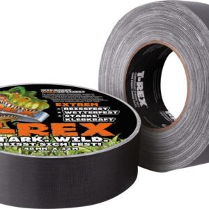 T-REX Tape Mini-Rolle extra starkes Gewebeband 25 mm x 9,1 m