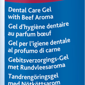 Zahnpflege-Gel mit Rindfleischaroma