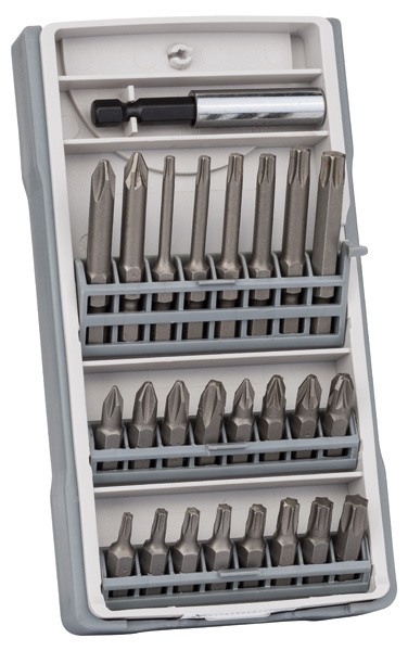 Schrauberbit-Set, 25-tlg 1 Schrauberbit-Set, 25-tlg