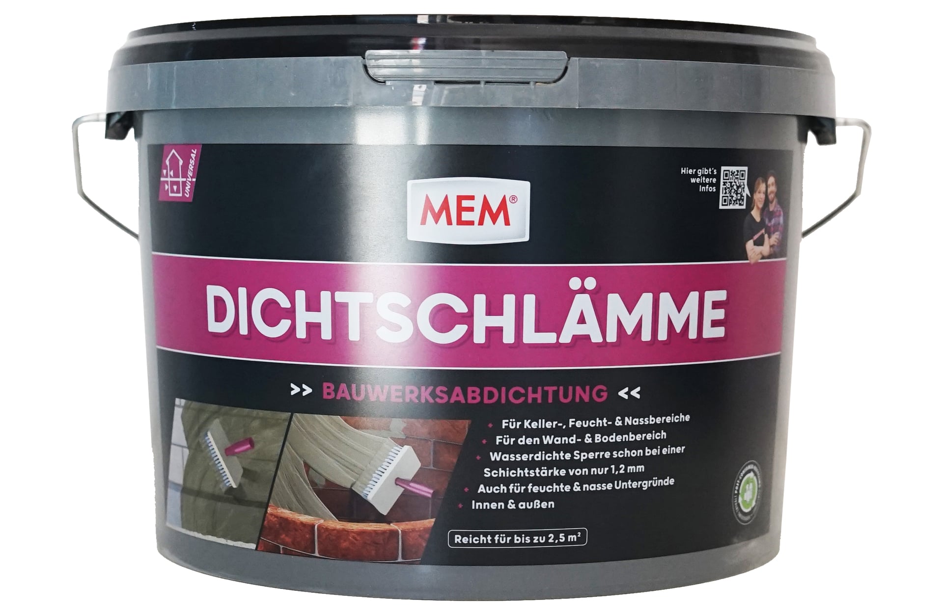 Dicht-Schlämme 5kg 1 Dicht-Schlämme 5kg