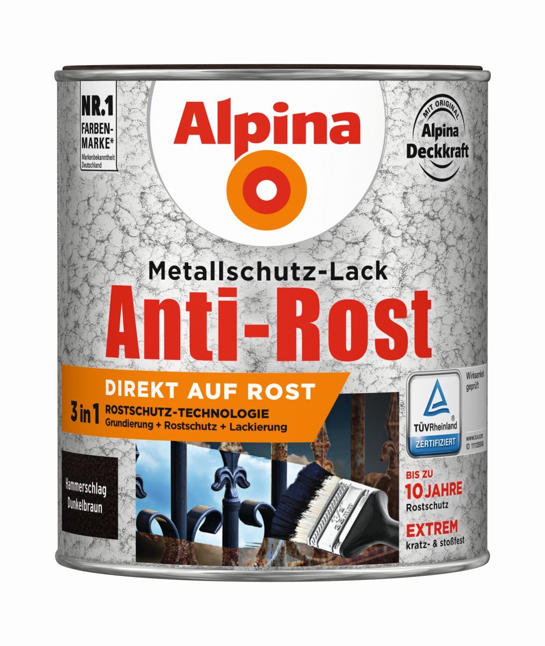 Metallschutzlack Hammerschlag 1 Metallschutzlack Hammerschlag