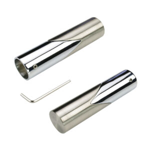 Endstück 20mm edelstahl-optik