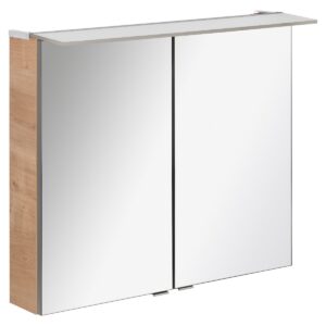 B.perfekt Spiegelschrank, Led-Box+Leuchte