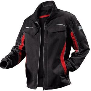 Jacke Pulsschlag schwarz-rot