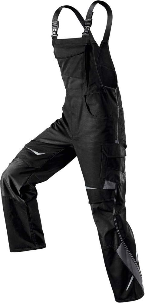 Latzhose Pulsschlag schwarz-anthrazit 1 Latzhose Pulsschlag schwarz-anthrazit