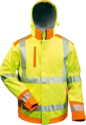 Warnschutz-Softshell-Jacke RICKMER 1 Warnschutz-Softshell-Jacke RICKMER