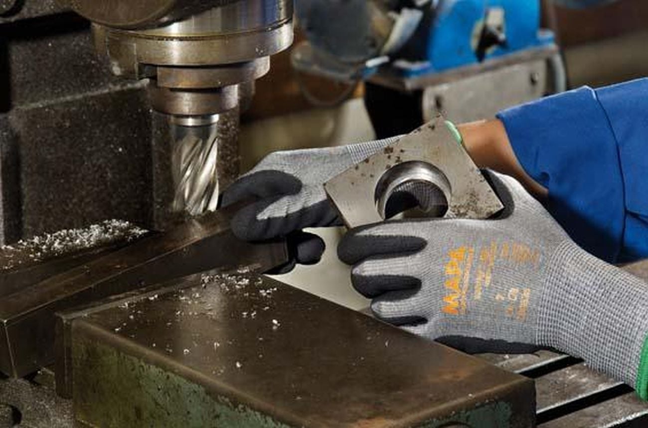 Handschuh Krynit 580, G&P schwarz-grau 1 Handschuh Krynit 580, G&P schwarz-grau
