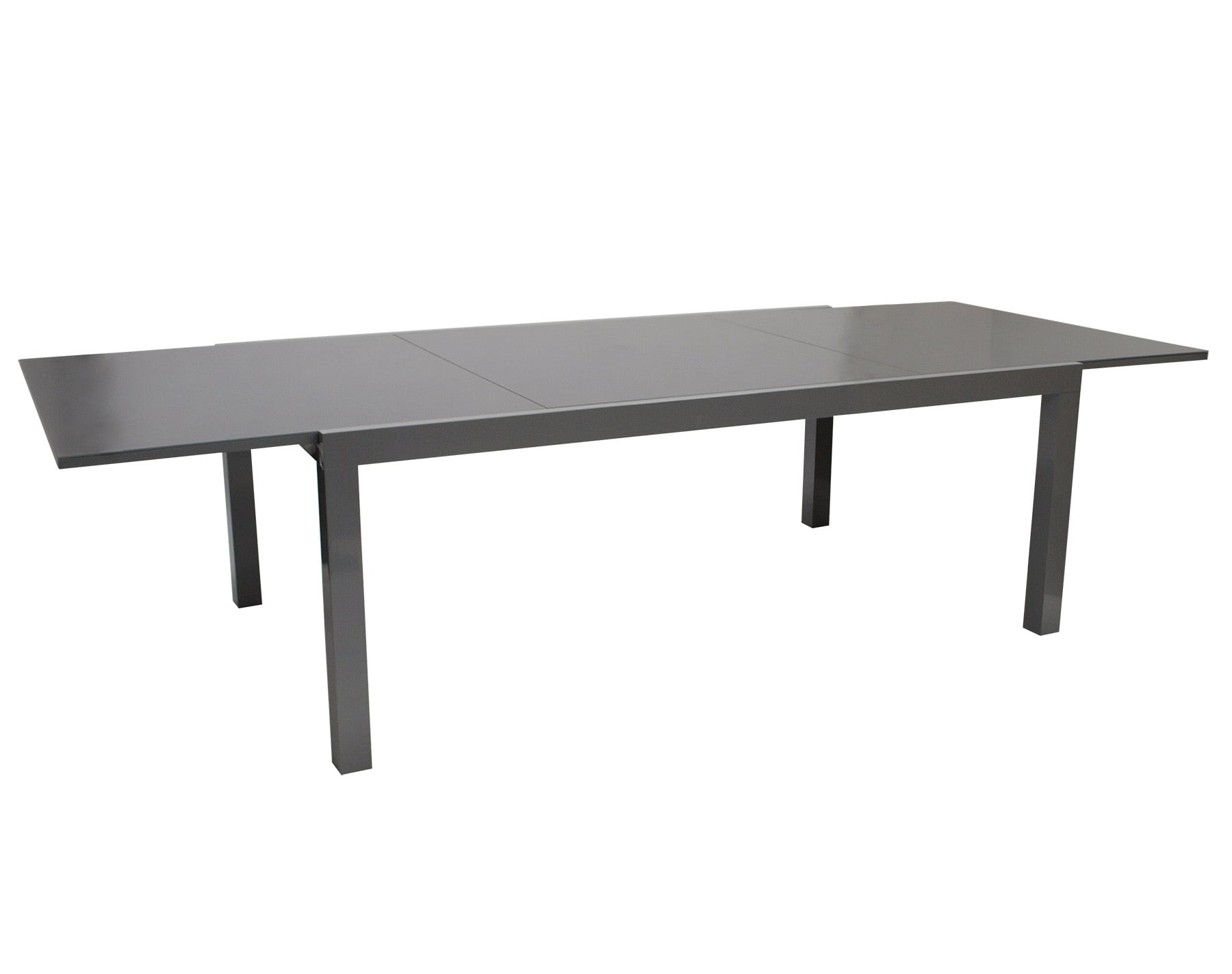 Ausziehtisch 180-240x100cm, silbergrau 1 Ausziehtisch 180-240x100cm, silbergrau