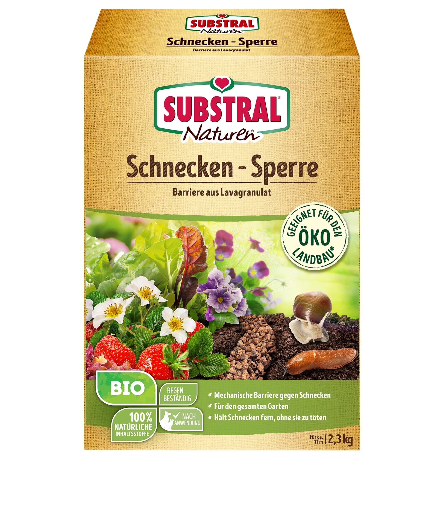 Bio Schnecken-Sperre 1 Bio Schnecken-Sperre