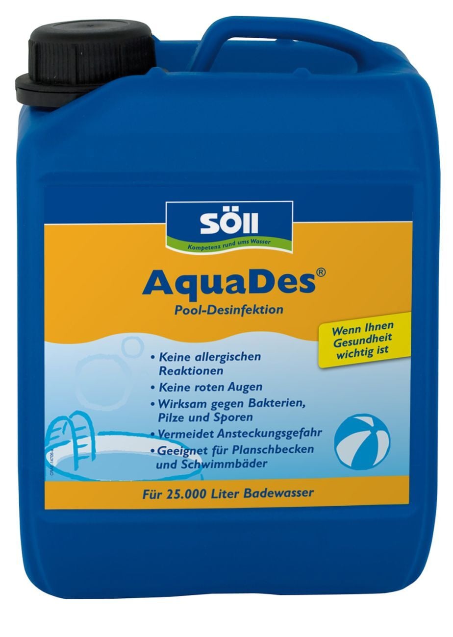 AquaDes Pool-Desinfektion 1 AquaDes Pool-Desinfektion