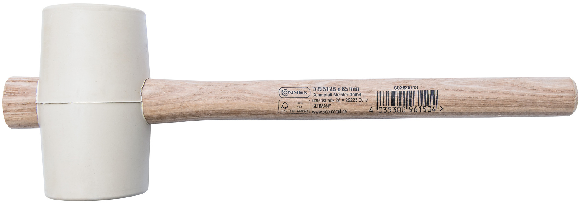 Gummihammer mit Holzstiel 1 Gummihammer mit Holzstiel