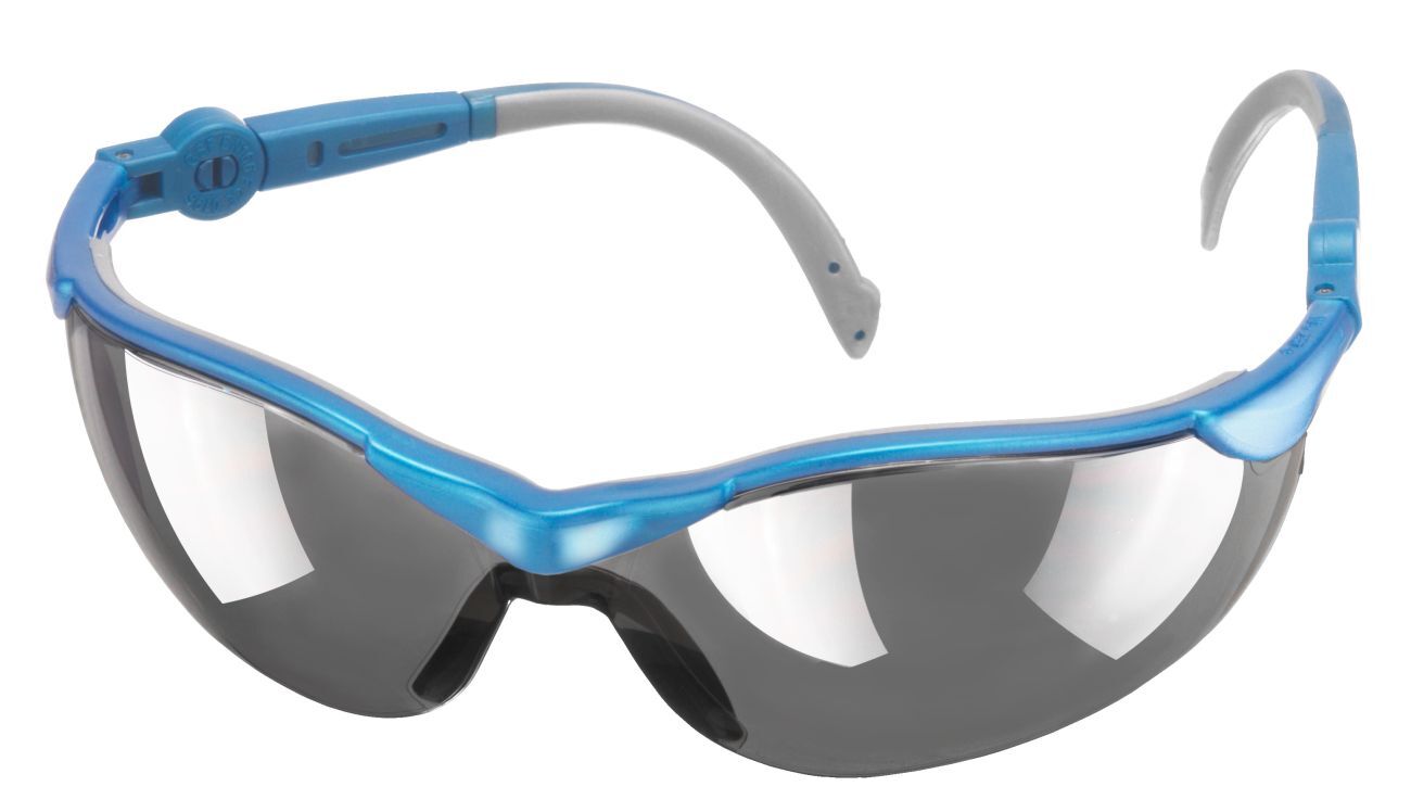Schutzbrille grau verspiegelt 1 Schutzbrille grau verspiegelt