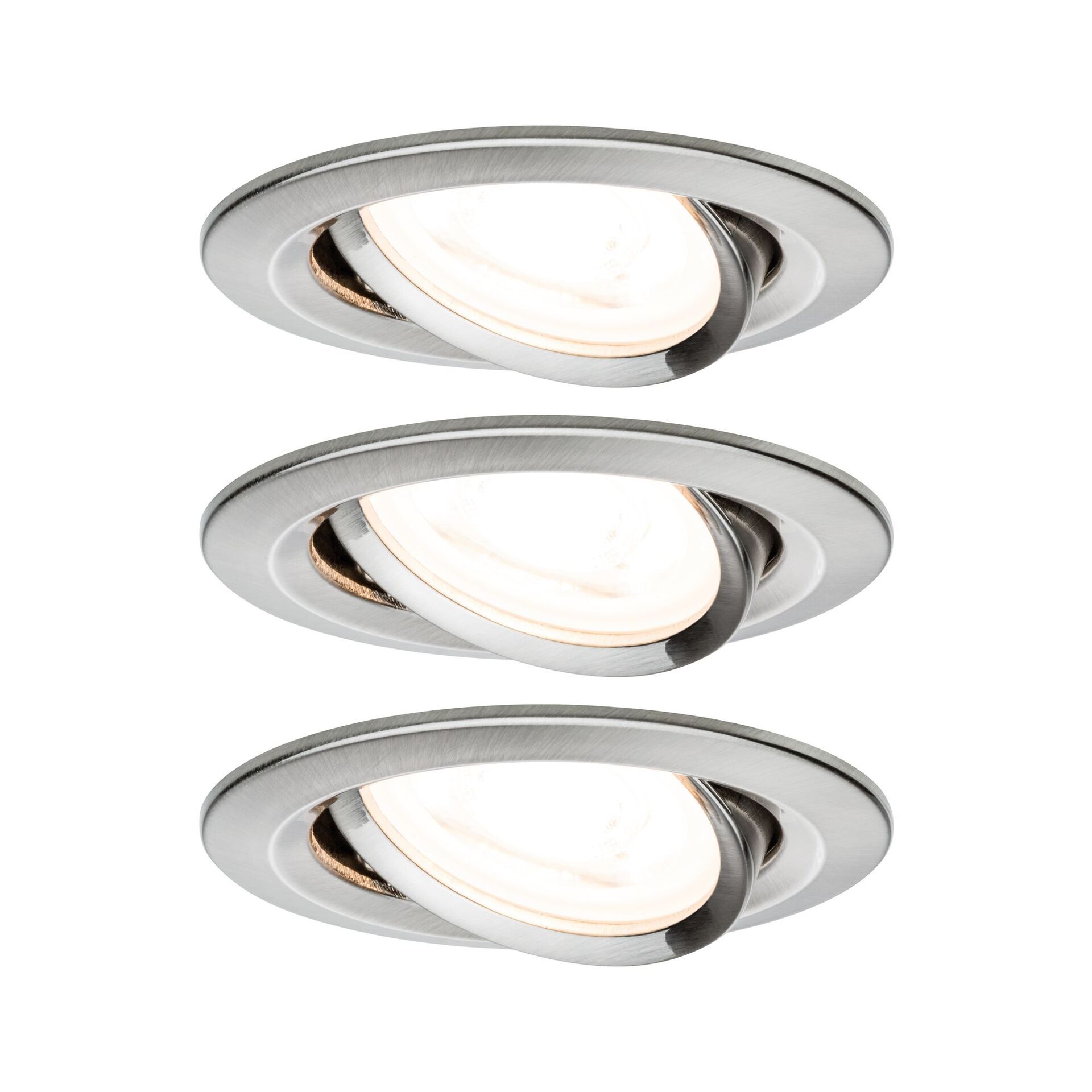 LED Einbauleuchte 3-Step-Dim Nova Basisset schwenkbar rund 84mm 50 Grad 1 LED Einbauleuchte 3-Step-Dim Nova Basisset schwenkbar rund 84mm 50 Grad