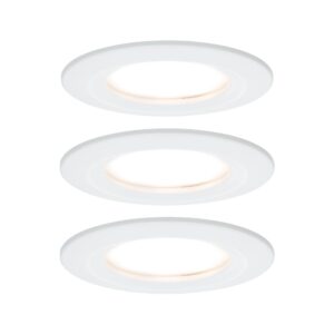 LED Einbauleuchte Nova Coin Basisset starr rund 78mm Coin