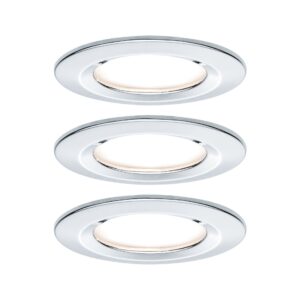LED Einbauleuchte Nova Coin Basisset starr rund 78mm Coin