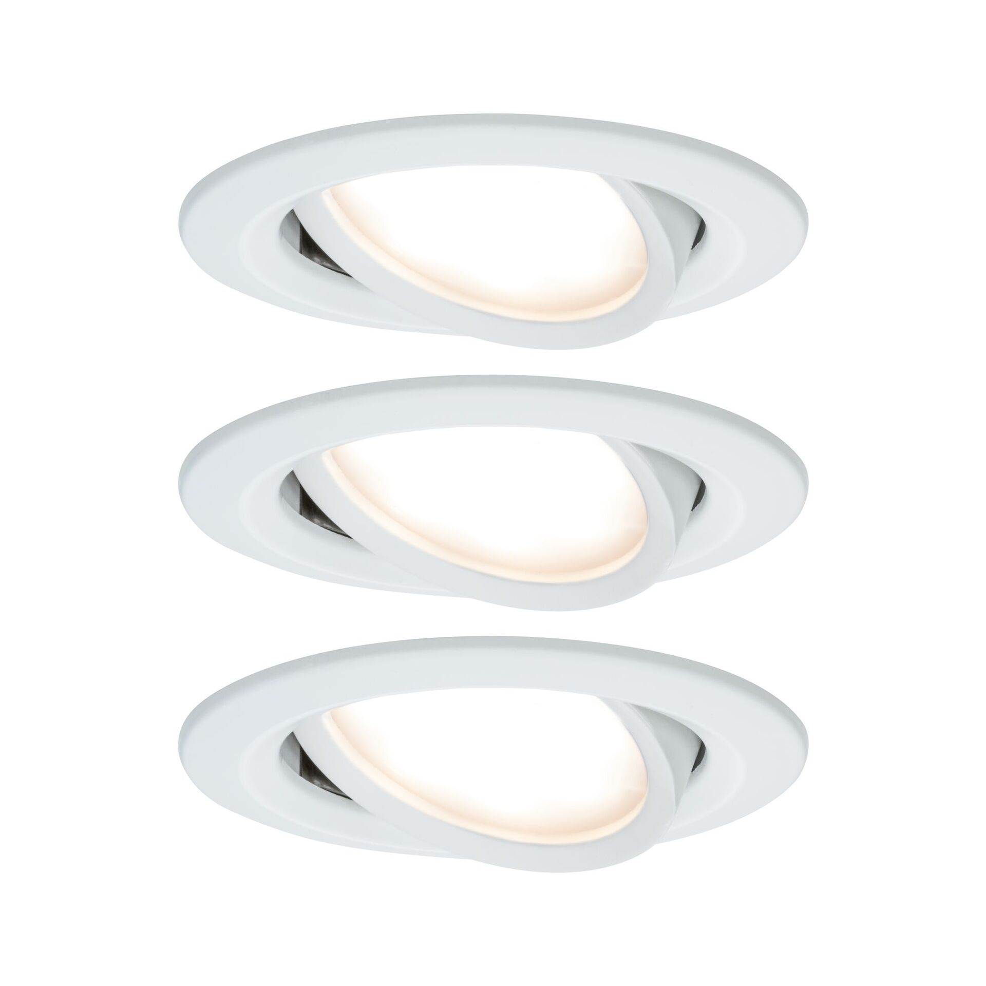 LED Einbauleuchte Nova Coin Basisset schwenkbar rund 84mm 50 Grad Coin 1 LED Einbauleuchte Nova Coin Basisset schwenkbar rund 84mm 50 Grad Coin
