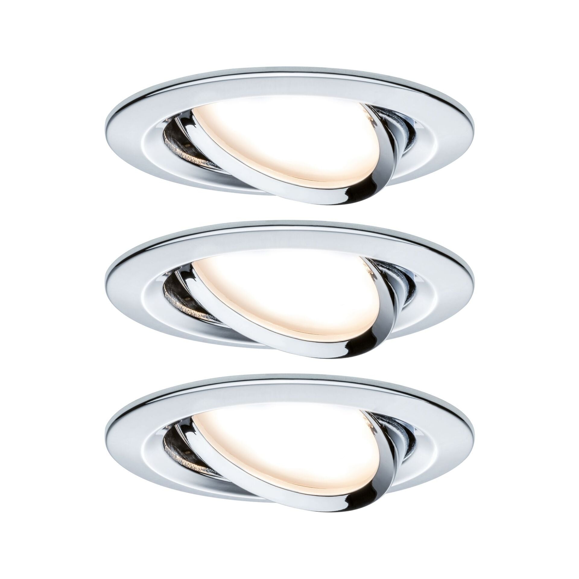 LED Einbauleuchte Nova Coin Basisset schwenkbar rund 84mm 50 Grad Coin