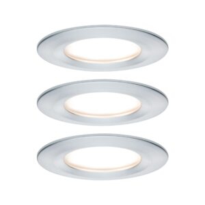 LED Einbauleuchte Nova Coin Basisset starr rund 78mm Coin